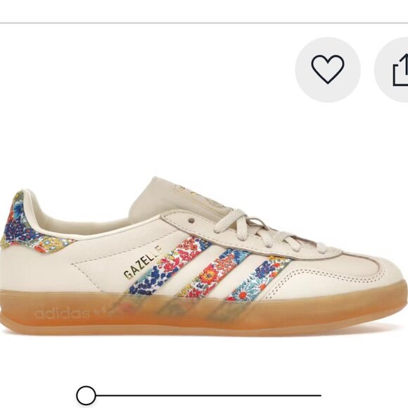 Adidas The Liberty London X Gazelle Indoor Trainer - Picture 11 of 15